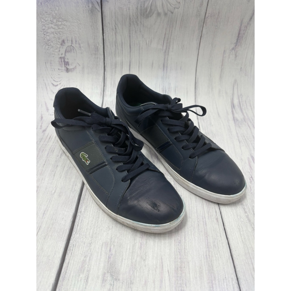 Men's Lacoste Navy Blue Sneakers Size 10.5
